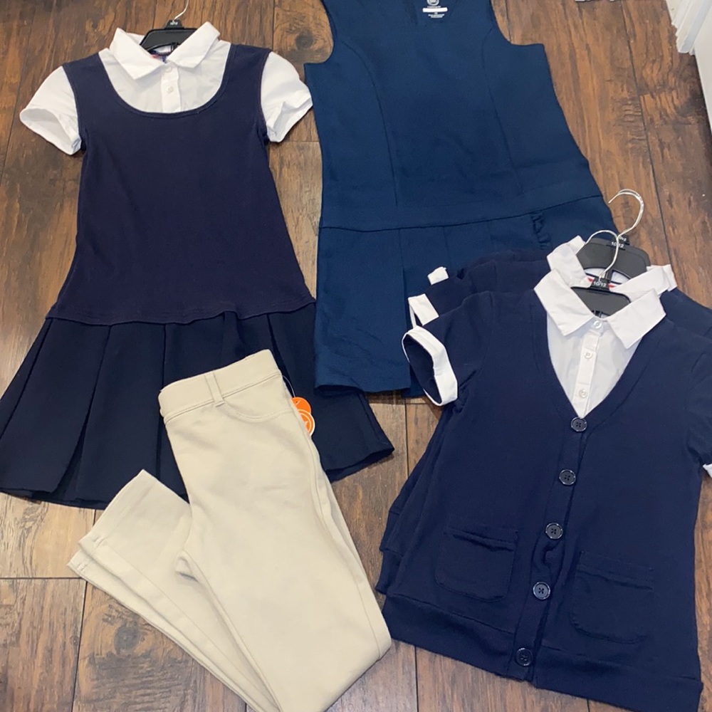 10/12 6 Piece School Uniform Bundle